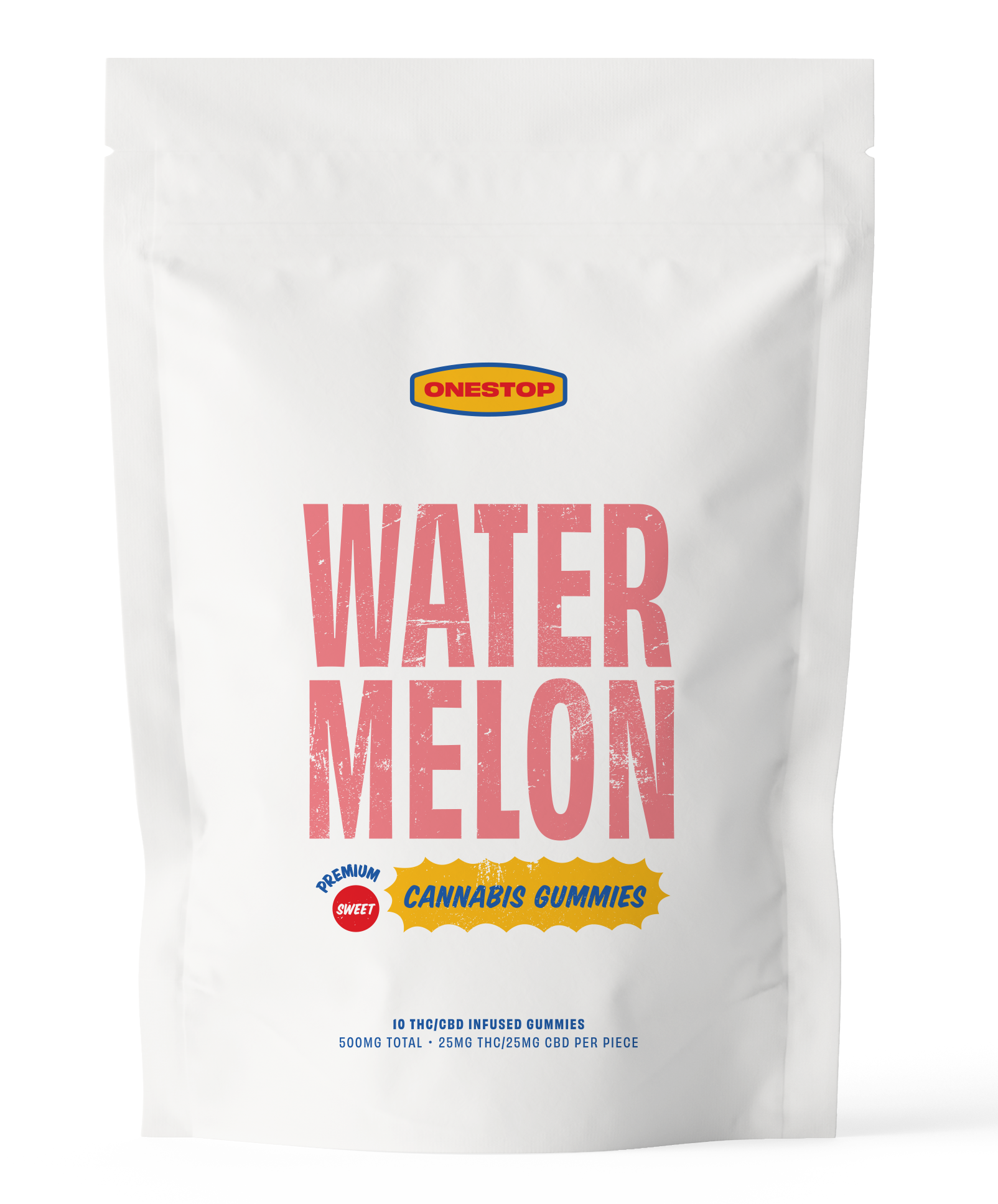 OneStop - Watermelon 1:1 THC/CBD 500mg