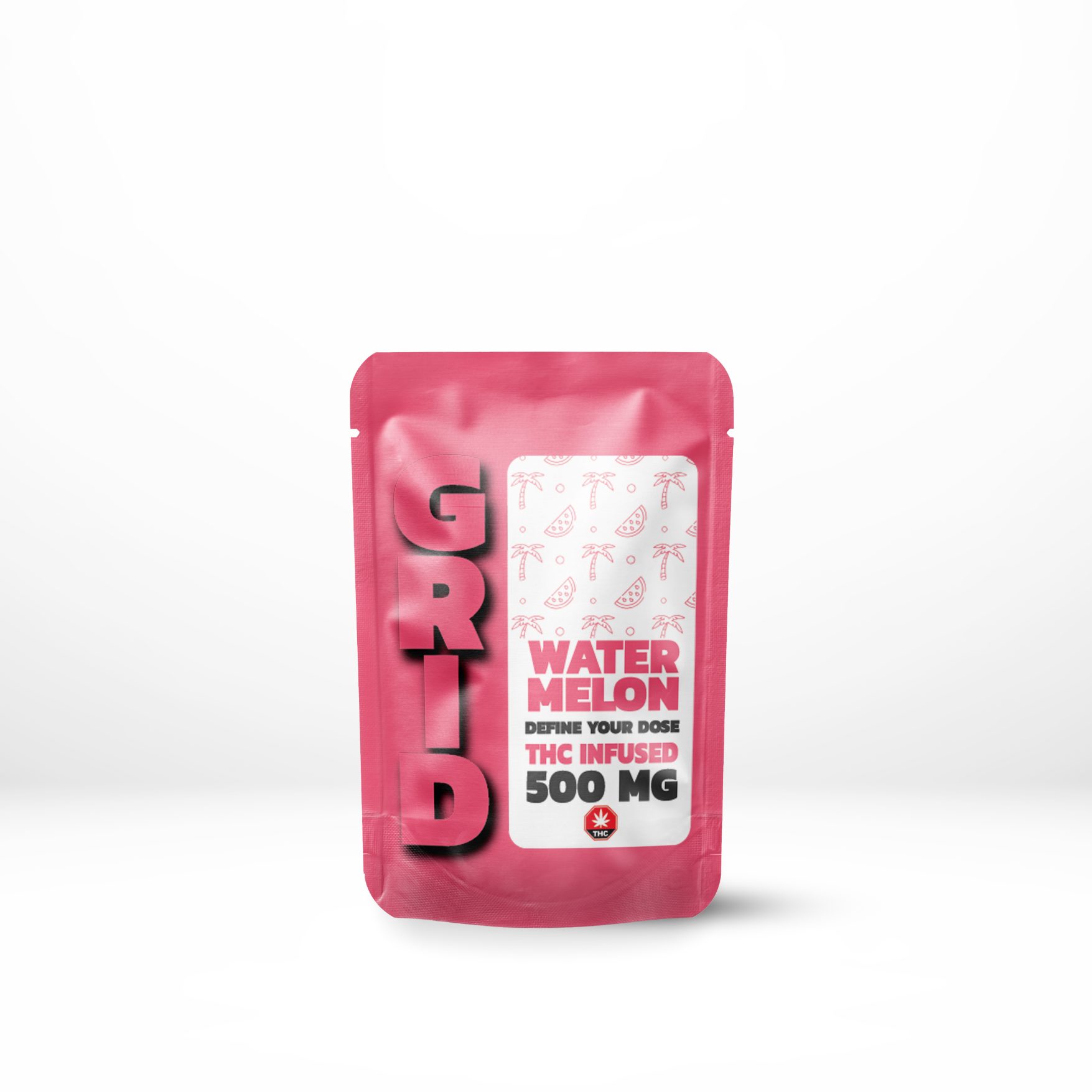 GRID – 500mg THC Gummy – Watermelon - Image 2