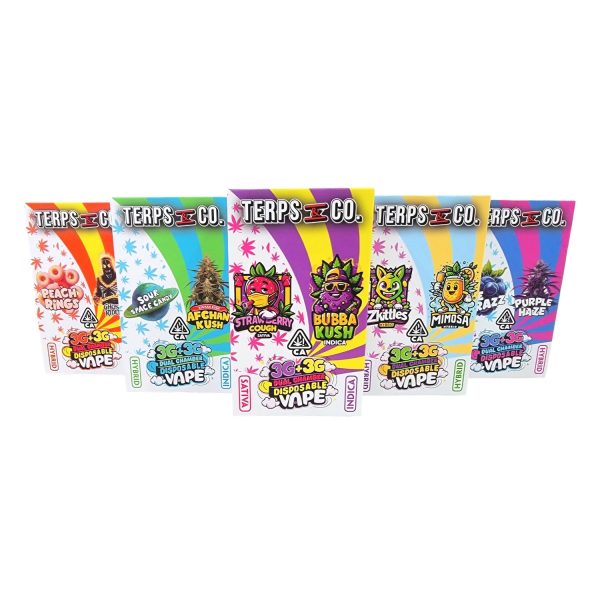 Terps & Co - Dual Chamber Disposable Vapes 6 Grams (3G+3G)