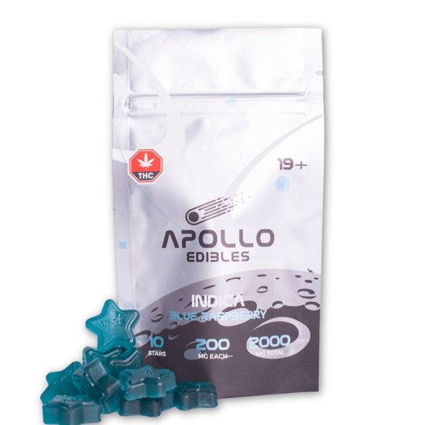 Apollo Edibles – 2000mg THC Shooting Stars Gummies