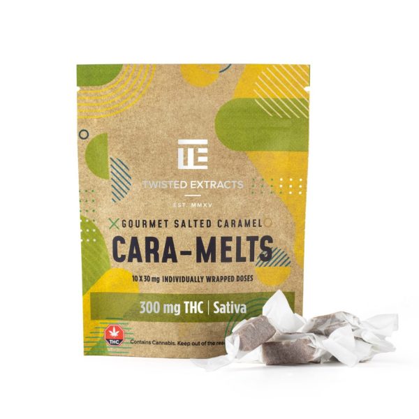 Twisted Extracts - Sativa Salted Cara-Melts (300mg THC)