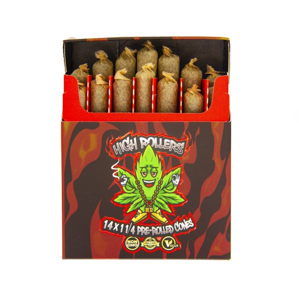 Alternative view of High Rollers Premium Craft Pre-Rolls - Sativa